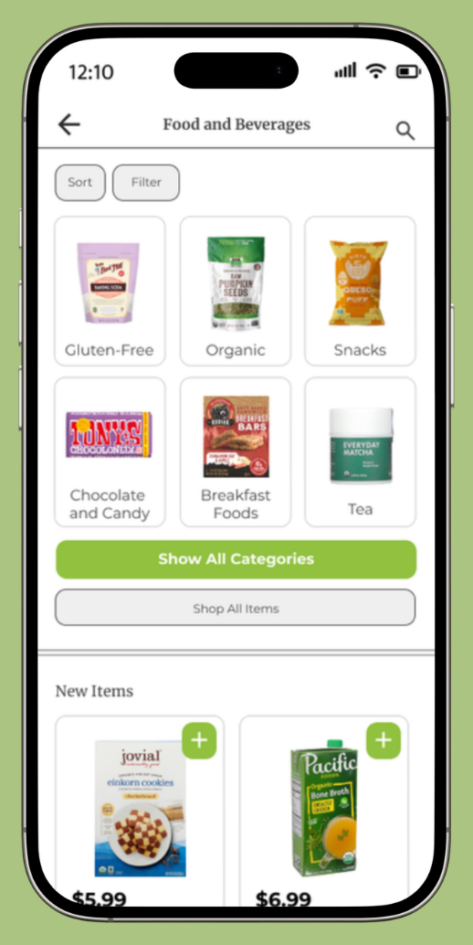 Vitacost Subcategory Page