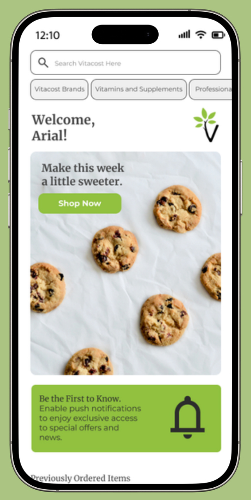 Vitacost Homepage